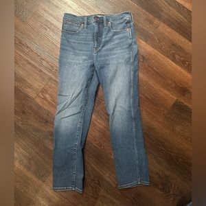 Madewell Stovepipe Jeans in size 28